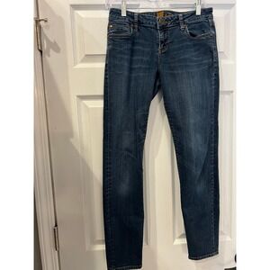 Kut from the Kloth Jeans Cotton Spandex Dark Wash Skinny Sz 2 Classic
